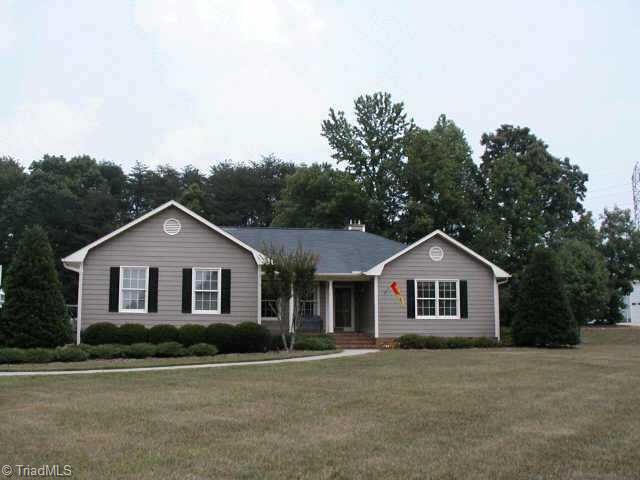 4914 Golden Acres Road Oak Ridge, NC 27310 - Photo 1 of 1 Exterior Front. Front elevation