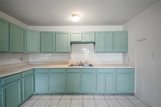 front view of a house with a patio