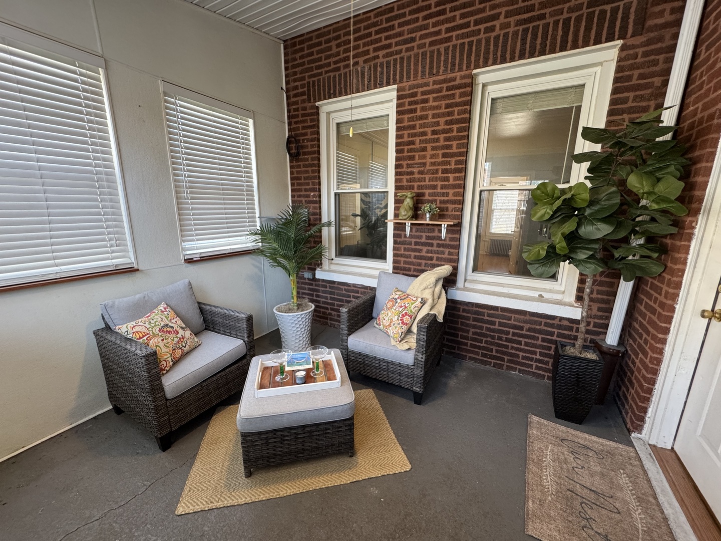 1309 Maple Avenue Berwyn, IL 60402 - Photo 17 of 17 a living room with furniture and a potted plant