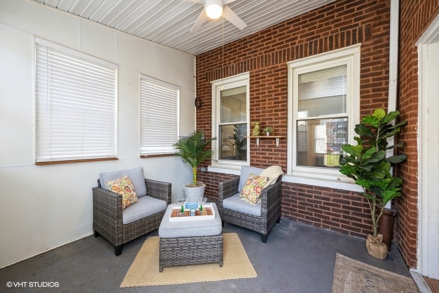 1309 Maple Avenue Berwyn, IL 60402 - Photo 2 of 17 a outdoor living space with furniture and a potted plant