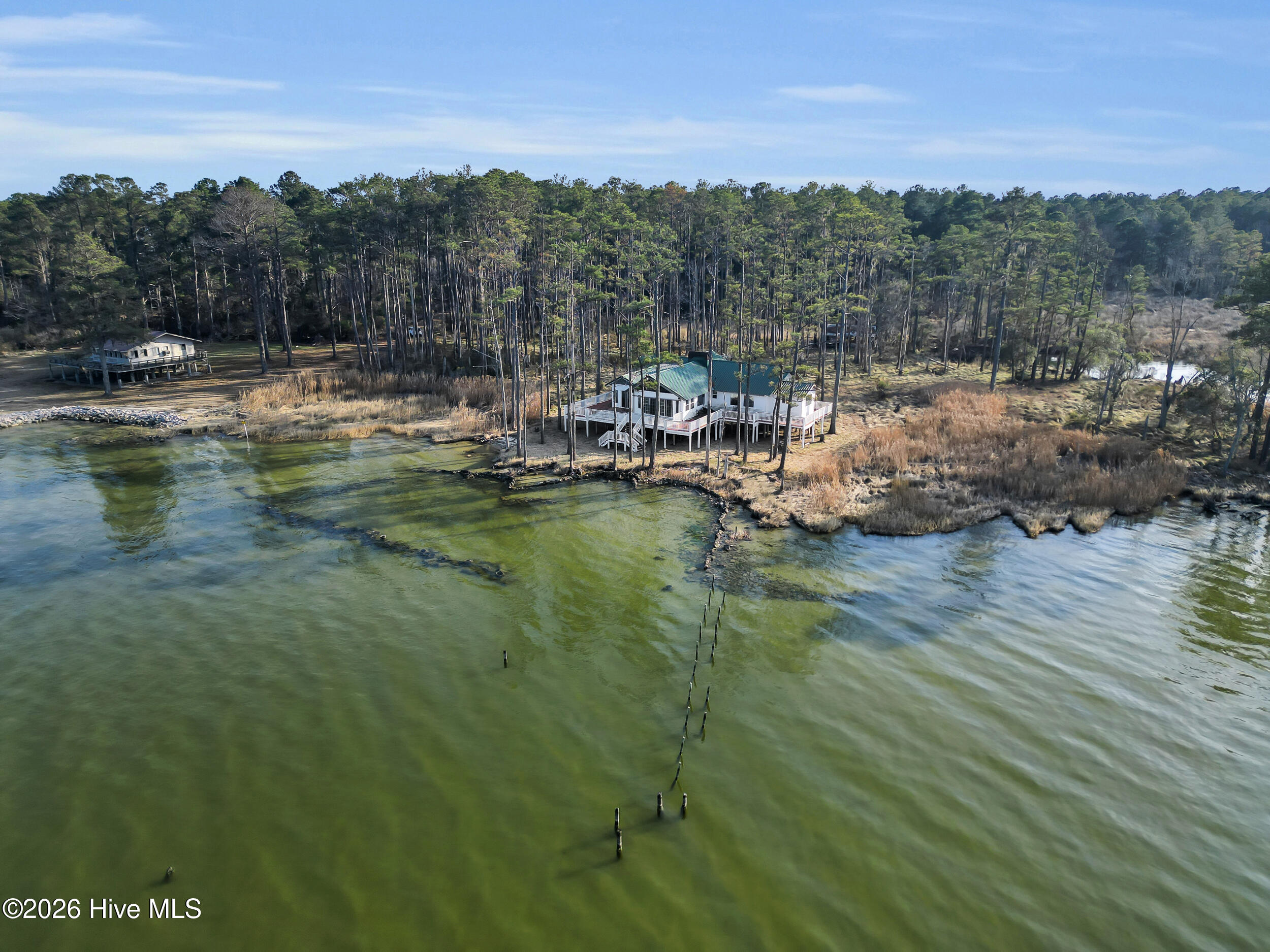 1117 Whealton Point Road Aurora, NC 27806 - Photo 2 of 33 Waterview / Aerial View