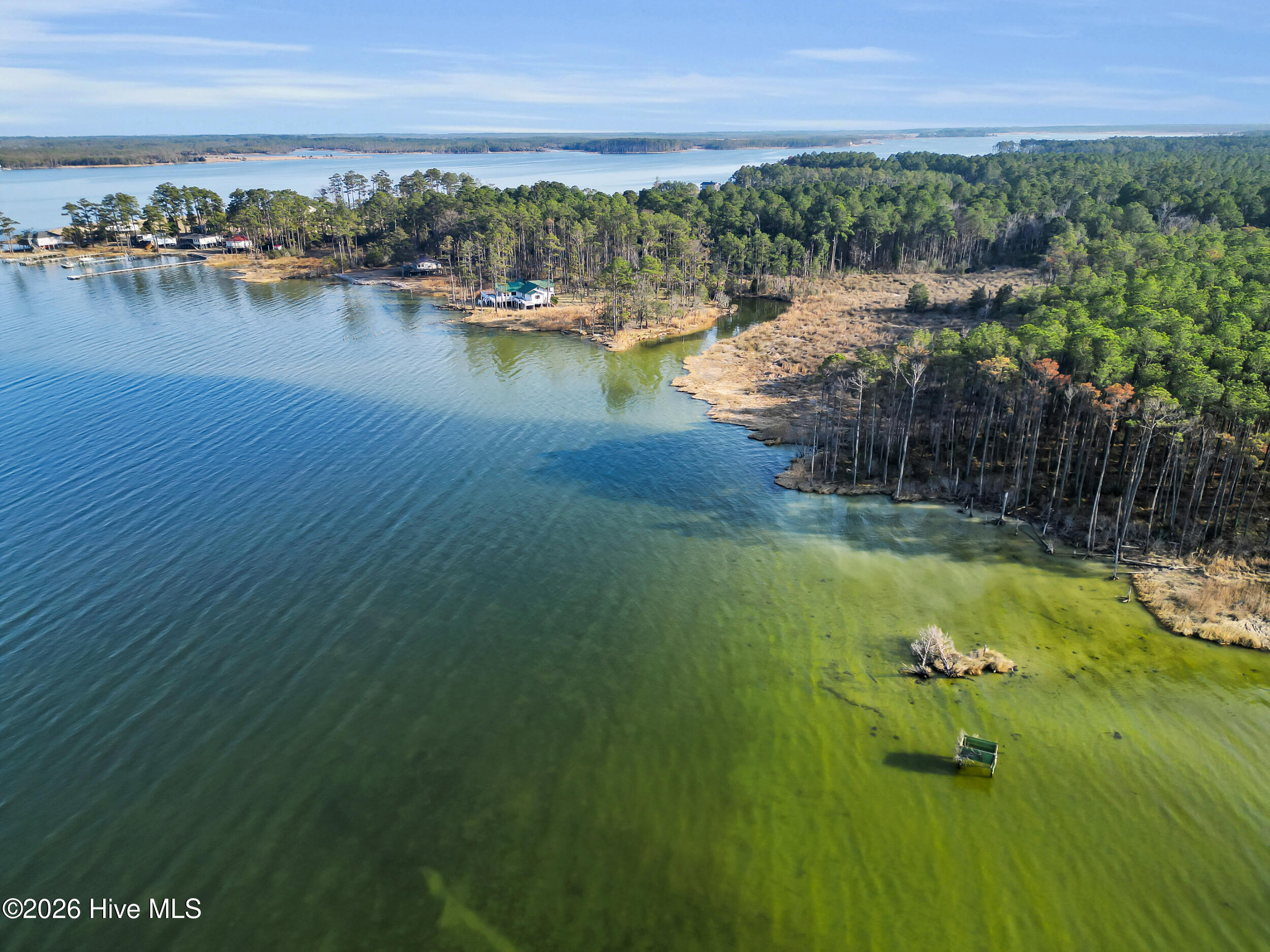 1117 Whealton Point Road Aurora, NC 27806 - Photo 32 of 33 Waterview / Aerial View