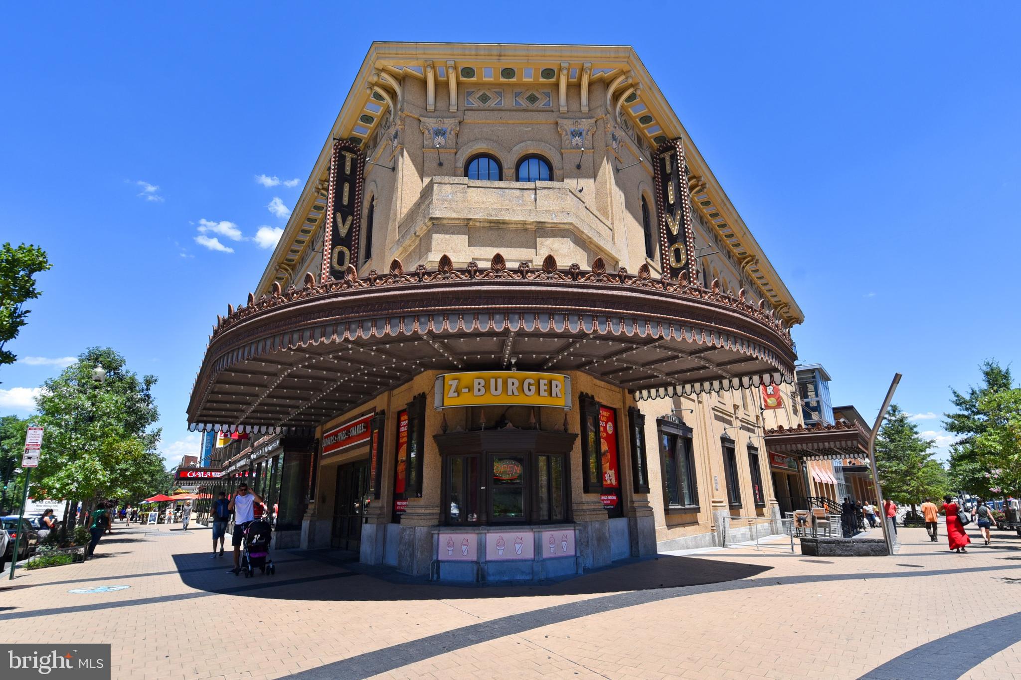 625 Park Road Northwest, Unit C8 Washington, DC 20010 - Photo 28 of 35 Historic theater with vibrant street life.