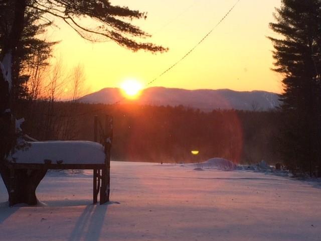 751 Edes Falls Road Harrison, ME 04040 - Photo 28 of 28 Westerly sunset from the back deck/yard.