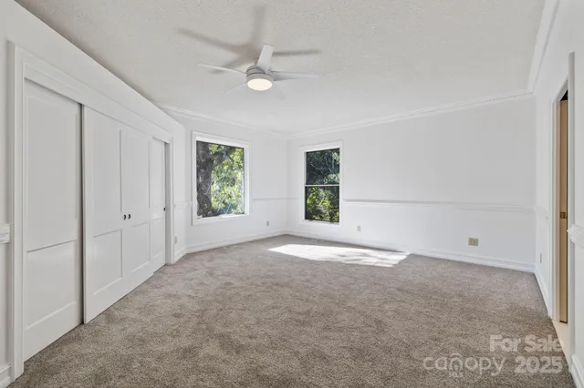 a view of a bathroom with shower