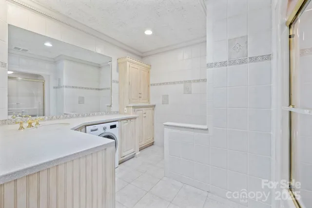 a view of a balcony with an outdoor space