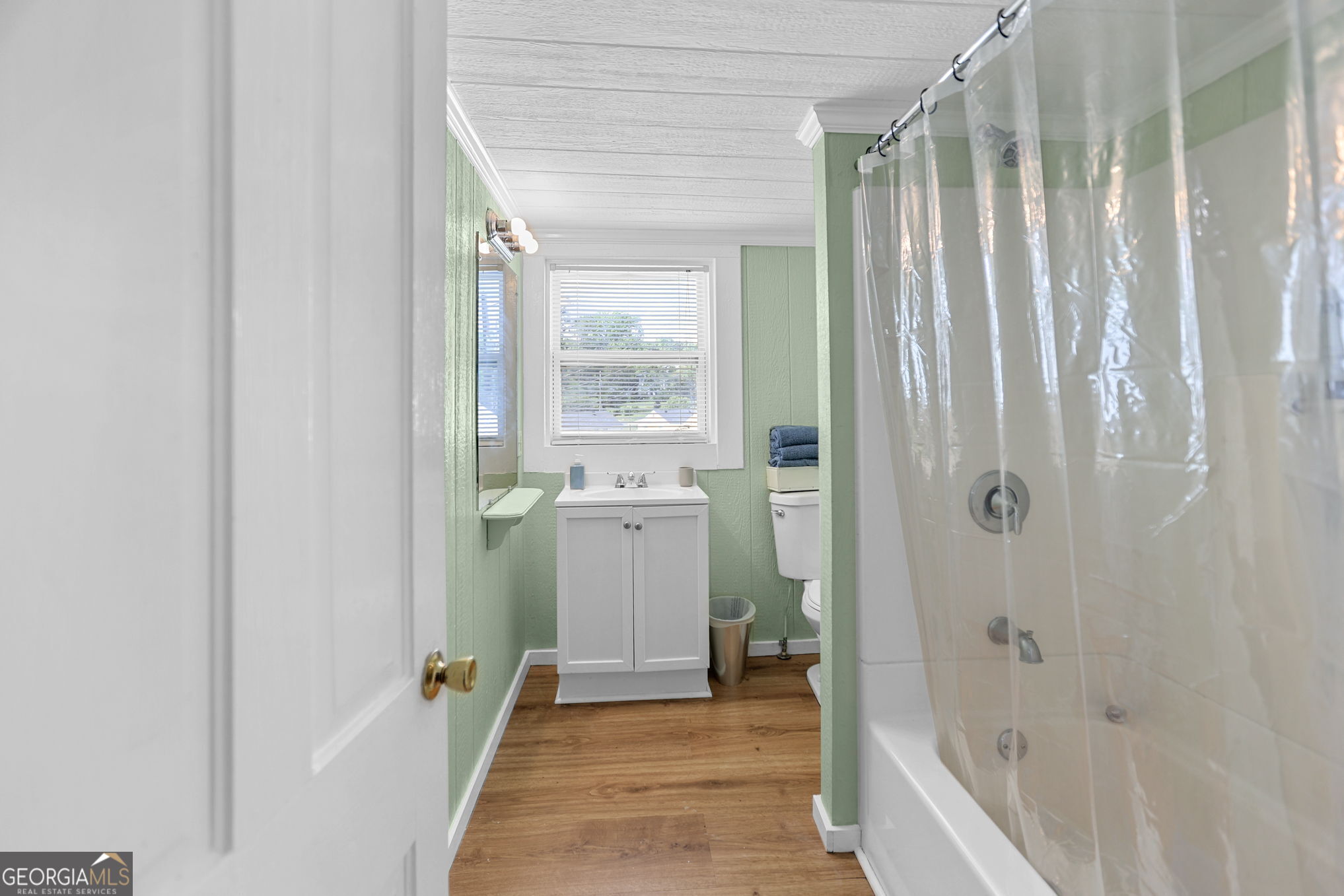 1205 Terrell Street Greenville, GA 30222 - Photo 29 of 50 a bathroom with a sink a toilet and shower