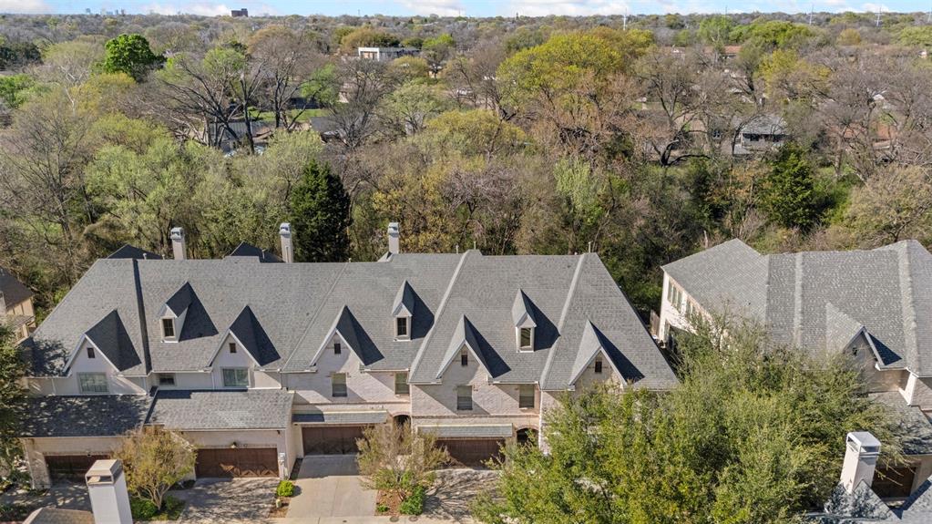 8813 Tudor Place Dallas, TX 75228 - Photo 24 of 27 an aerial view of a house with backyard