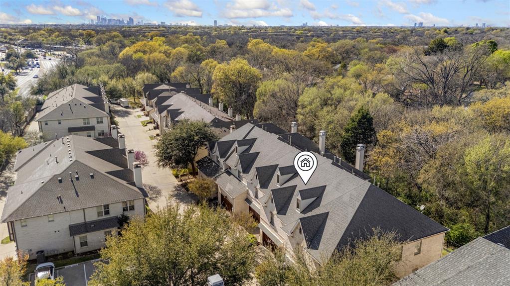 8813 Tudor Place Dallas, TX 75228 - Photo 26 of 27 an aerial view of residential house with outdoor space