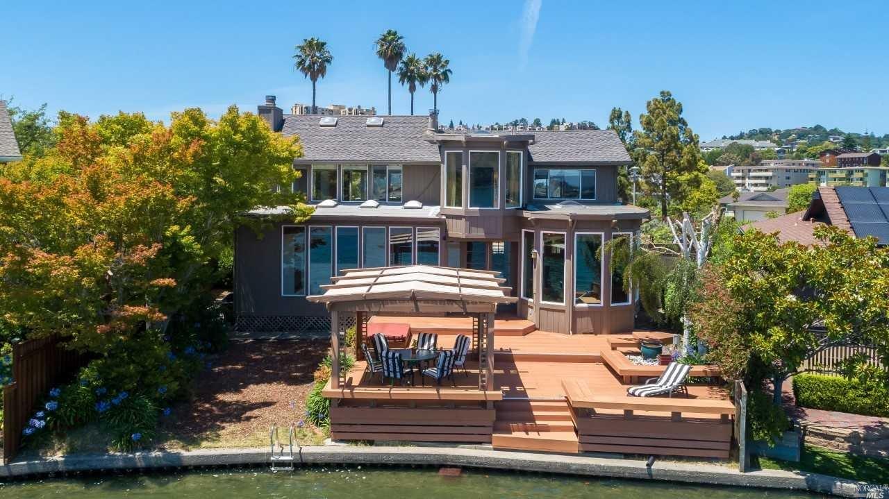 front view of a house with a small yard
