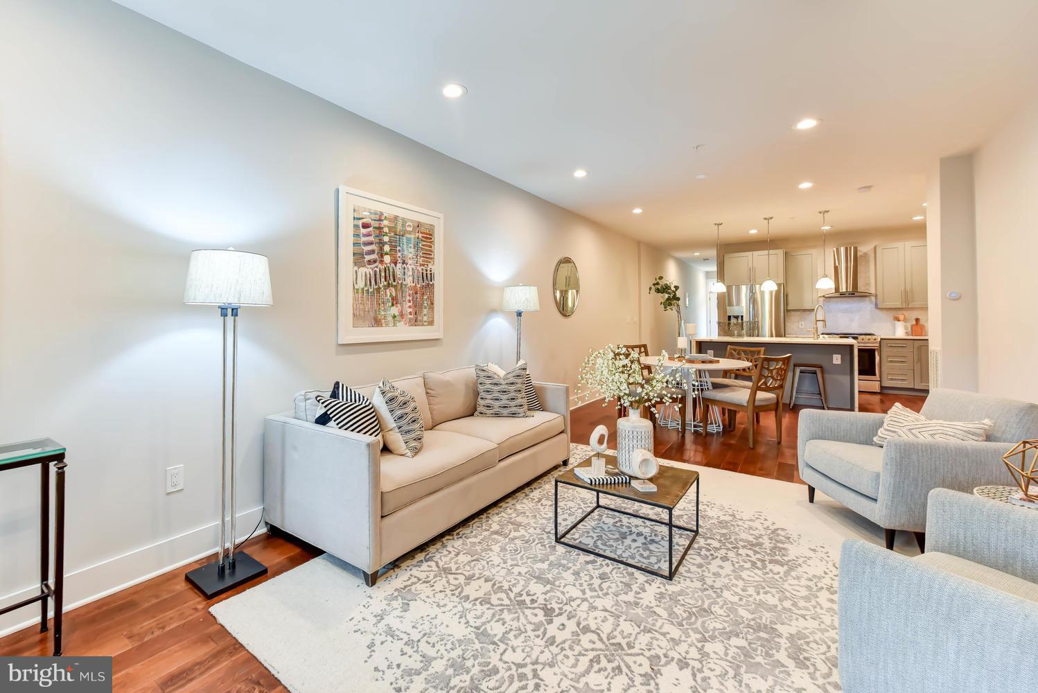 1327 Spring Road Northwest, Unit 1 Washington, DC 20010 - Photo 2 of 22 Open living room