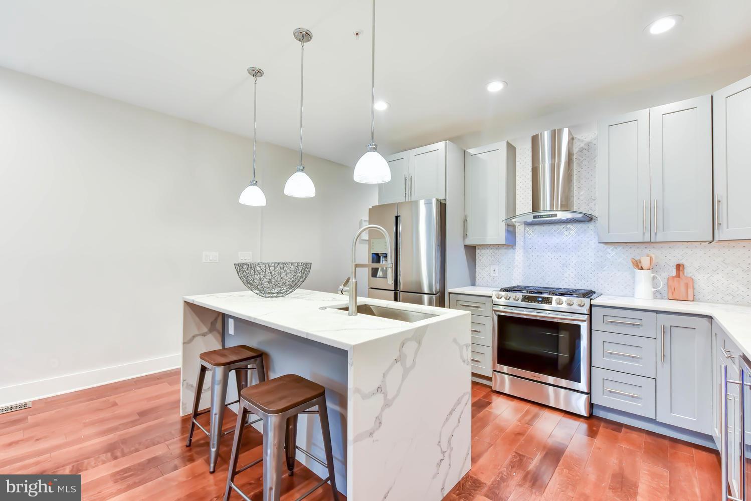 1327 Spring Road Northwest, Unit 1 Washington, DC 20010 - Photo 5 of 22 Brand new Samsung stainless steel appliance suite