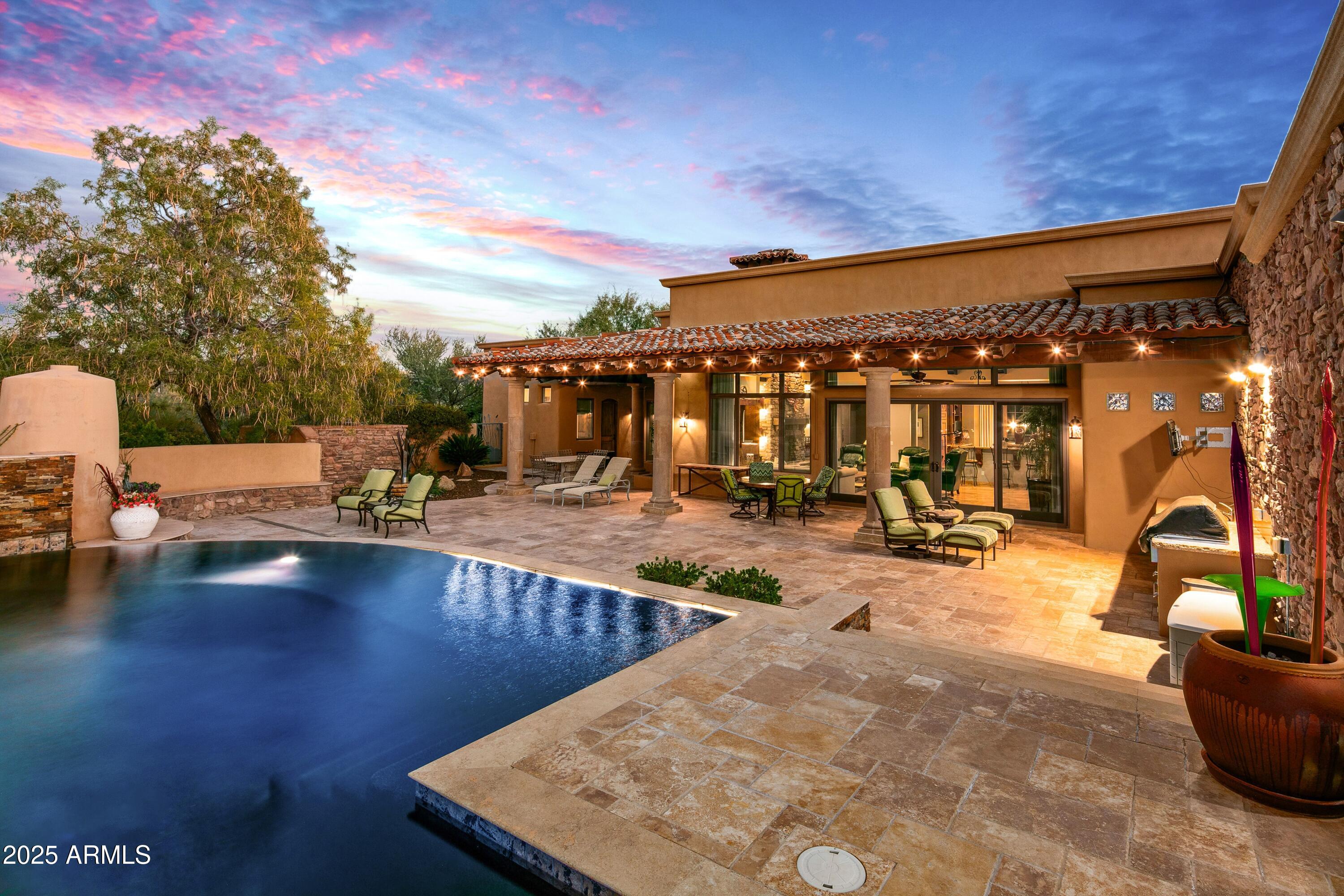 9533 East Rising Sun Drive Scottsdale, AZ 85262 - Photo 3 of 46 a view of swimming pool with outdoor seating