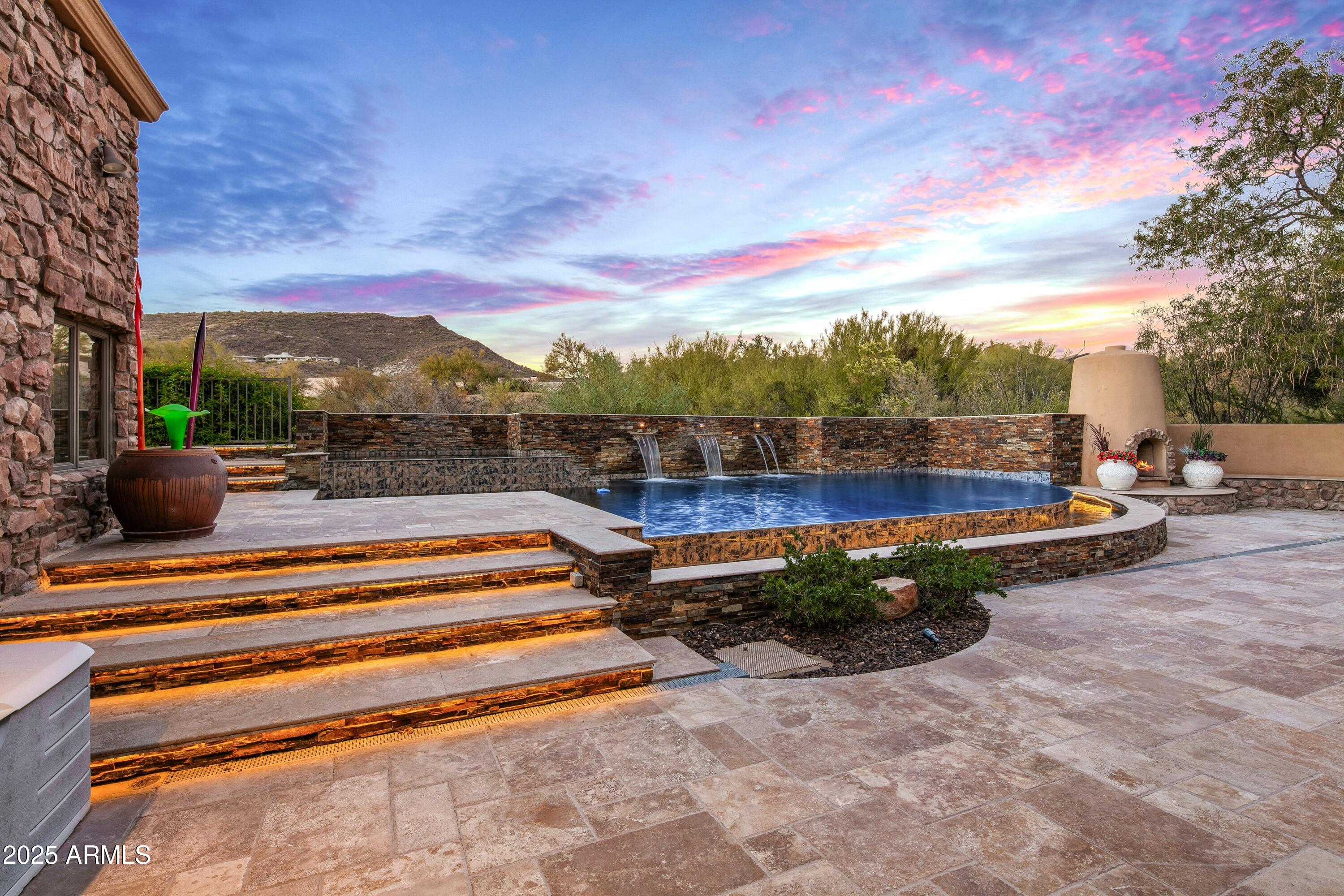 9533 East Rising Sun Drive Scottsdale, AZ 85262 - Photo 43 of 46 a view of swimming pool with a lounge chair