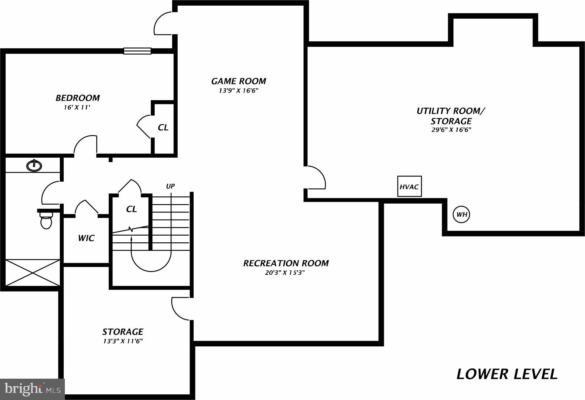 7007 Springville Court Springfield, VA 22150 - Photo 77 of 79 Lower level floor plan