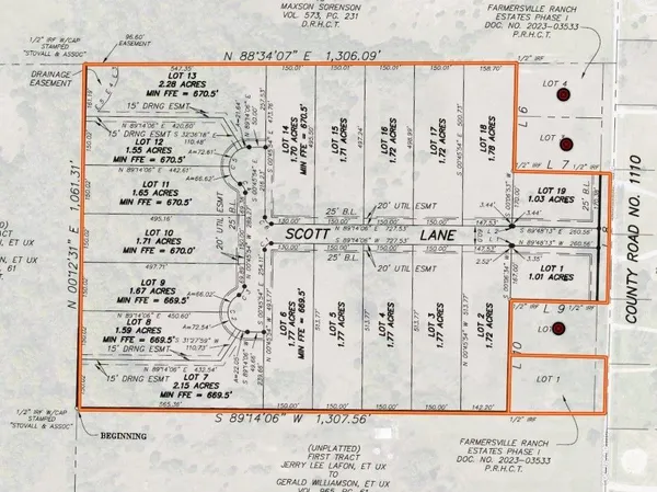 $119,000 | Lot 3 County Road 1110, Farmersville, TX 75442