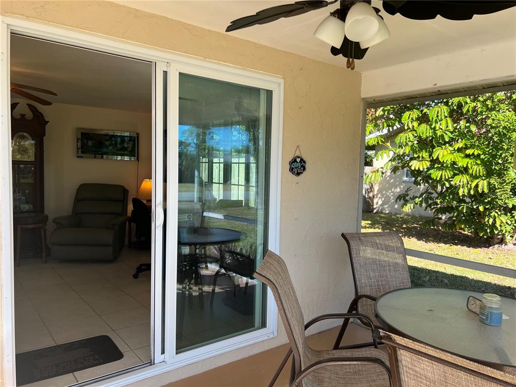1228 Nantucket Road Venice, FL 34293 - Photo 7 of 32 a balcony view with a couch