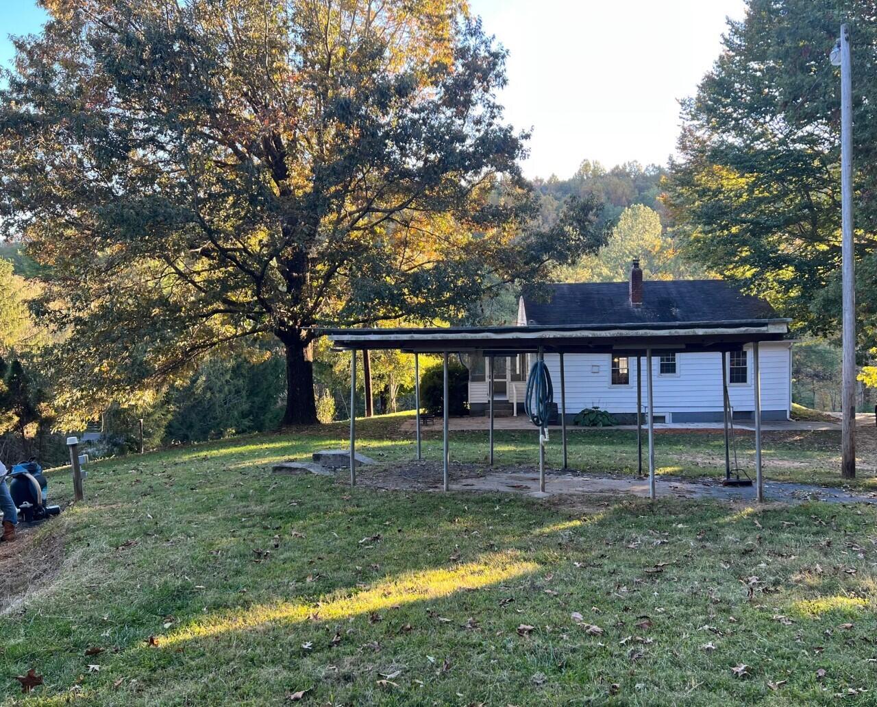 1523 Bore Auger Road Blue Ridge, VA 24064 - Photo 22 of 34 a view of a big house with a yard