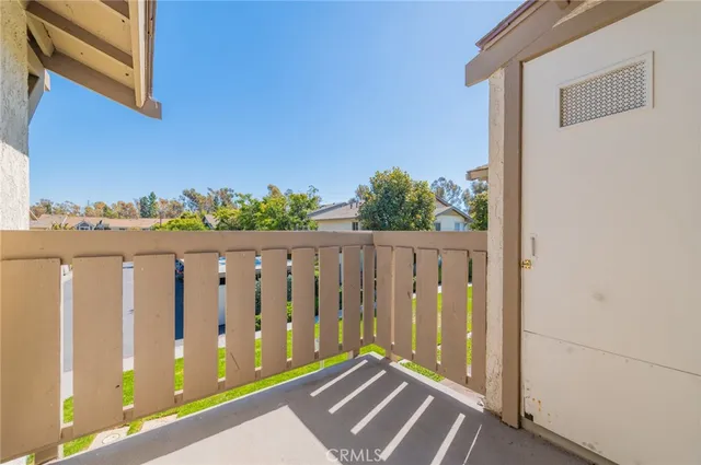 a view of front door
