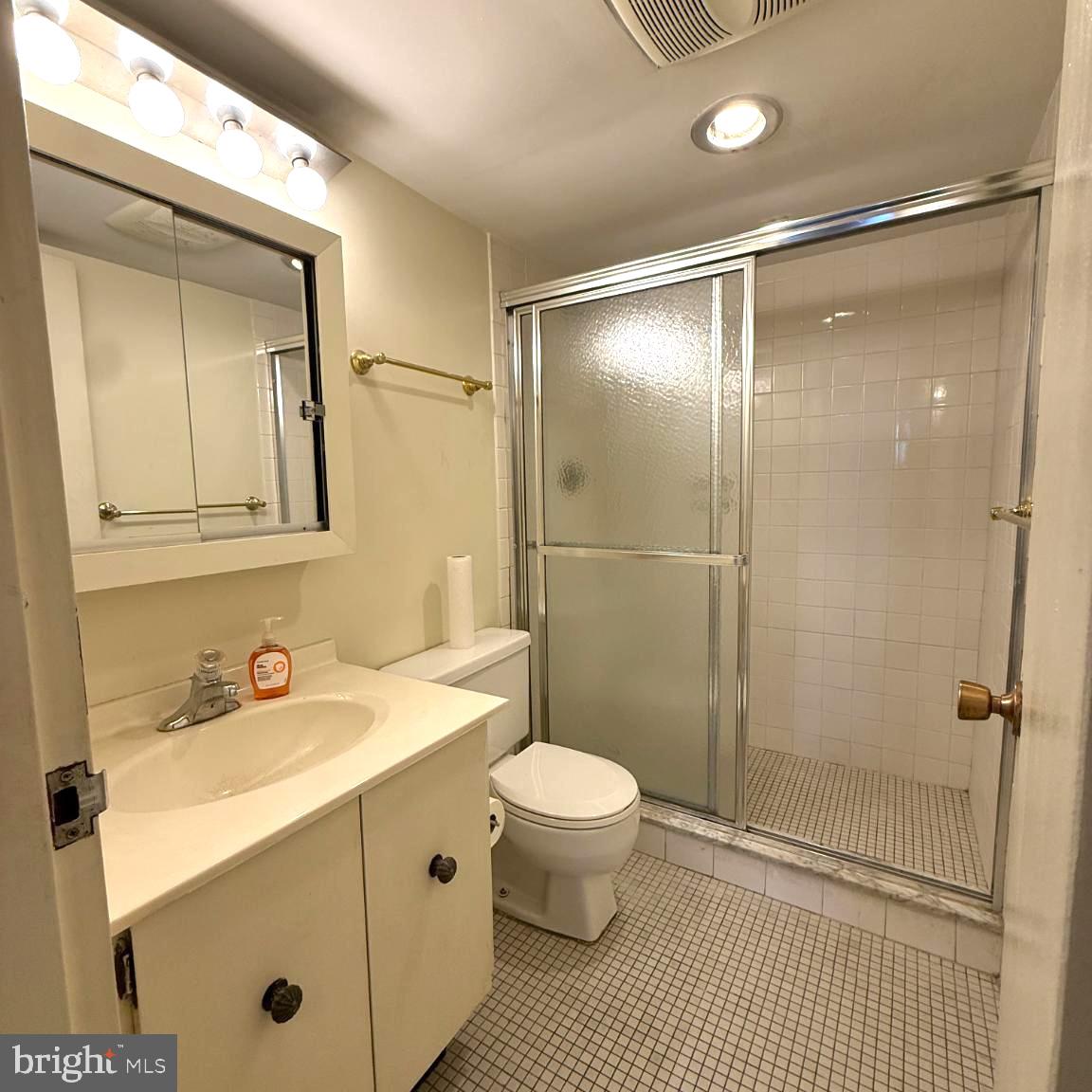 1420 Locust Street, Unit 11K Philadelphia, PA 19102 - Photo 11 of 11 Modern bathroom with sleek finishes.