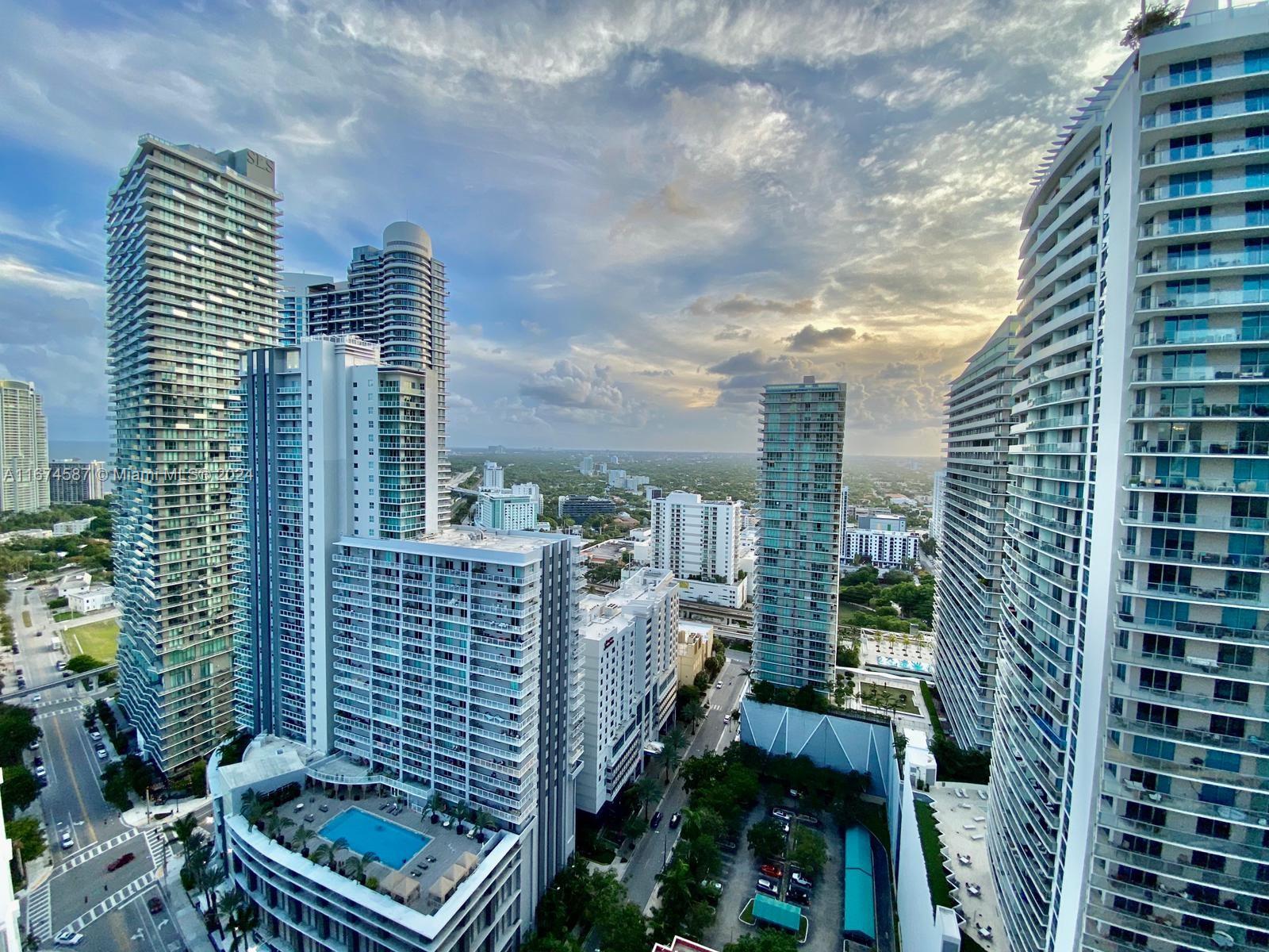 1080 Brickell Avenue, Unit 3107 Miami, FL 33131 - Photo 1 of 19 a city view