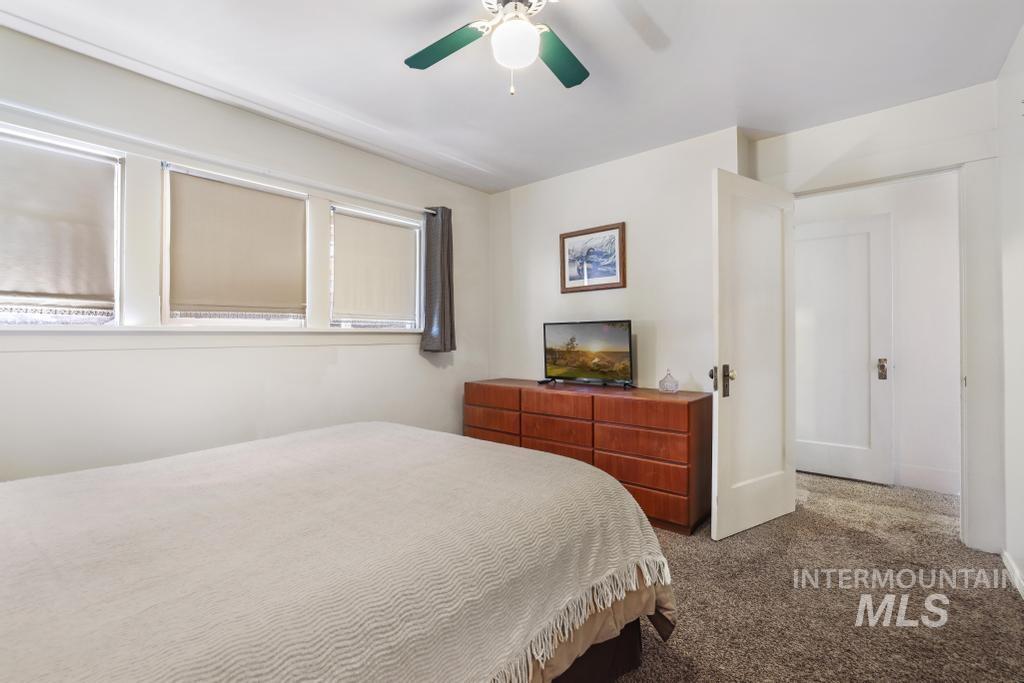 3985 North 2300 E Road Filer, ID 83328 - Photo 17 of 35 Bedroom with carpet and a ceiling fan