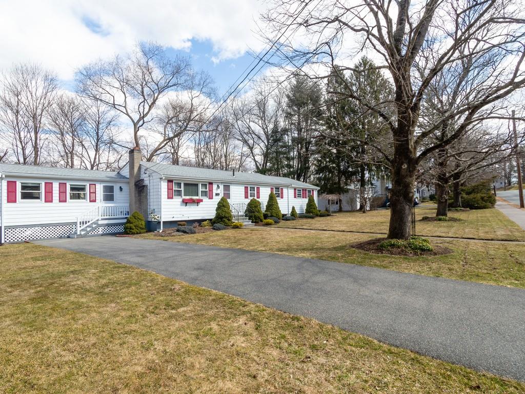 48 MacDonald Circle Walpole, MA 02081 - Photo 3 of 41 a view of road with large trees