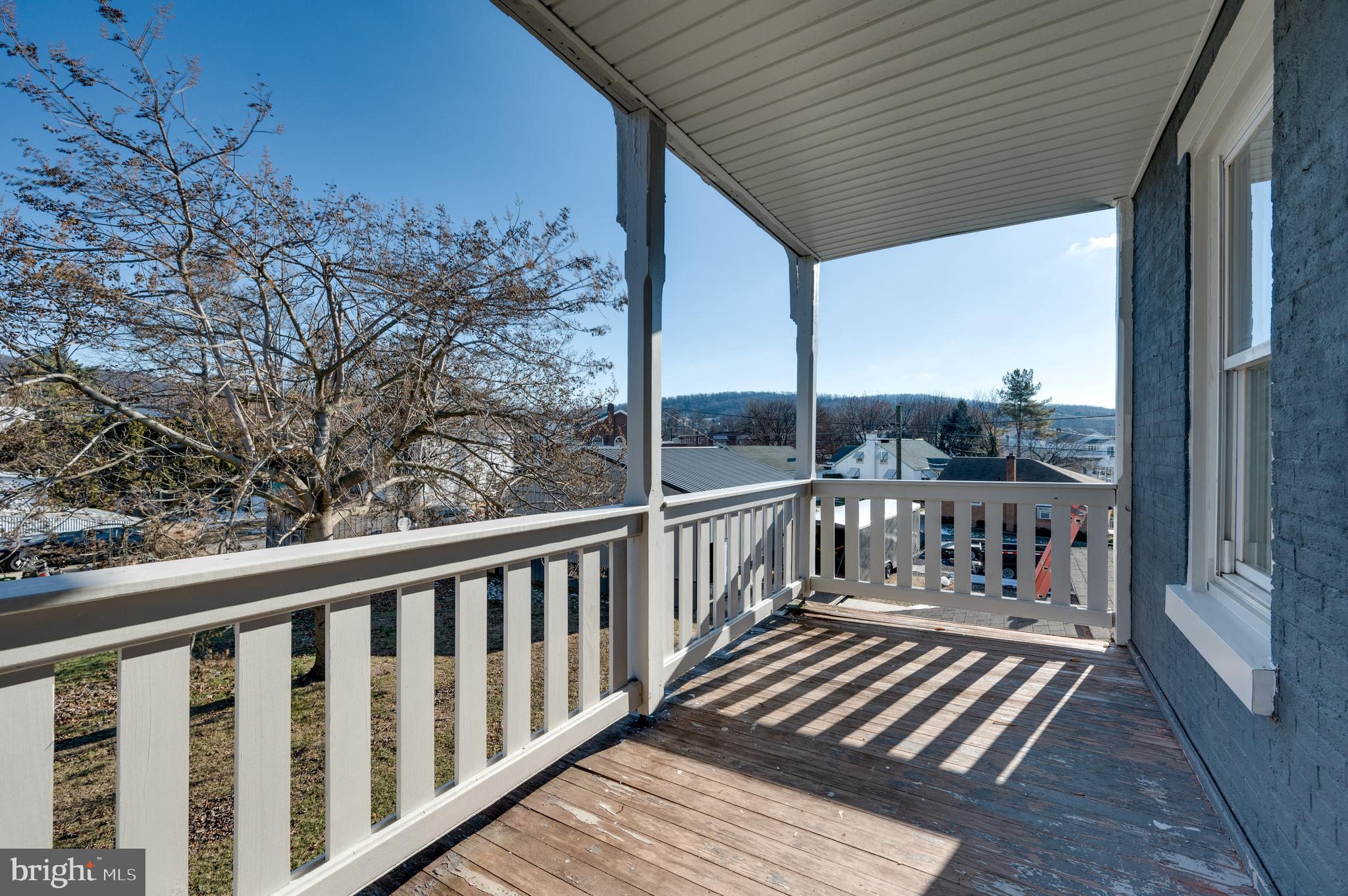 800 Mount Laurel Road Temple, PA 19560 - Photo 27 of 42 a view of a balcony with wooden floor