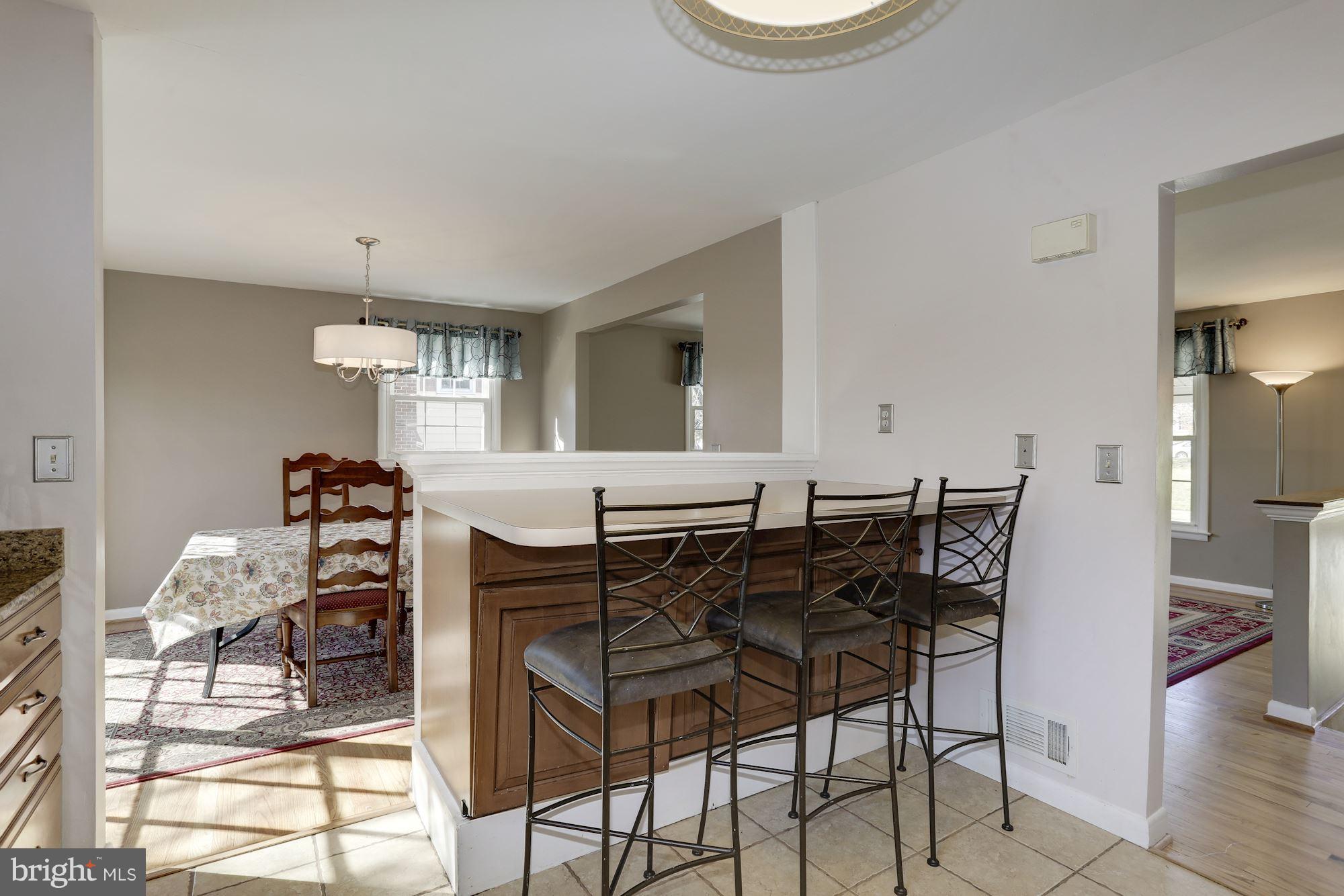 8621 Valleyfield Road Lutherville-Timonium, MD 21093 - Photo 11 of 29 Counter height seating and work space