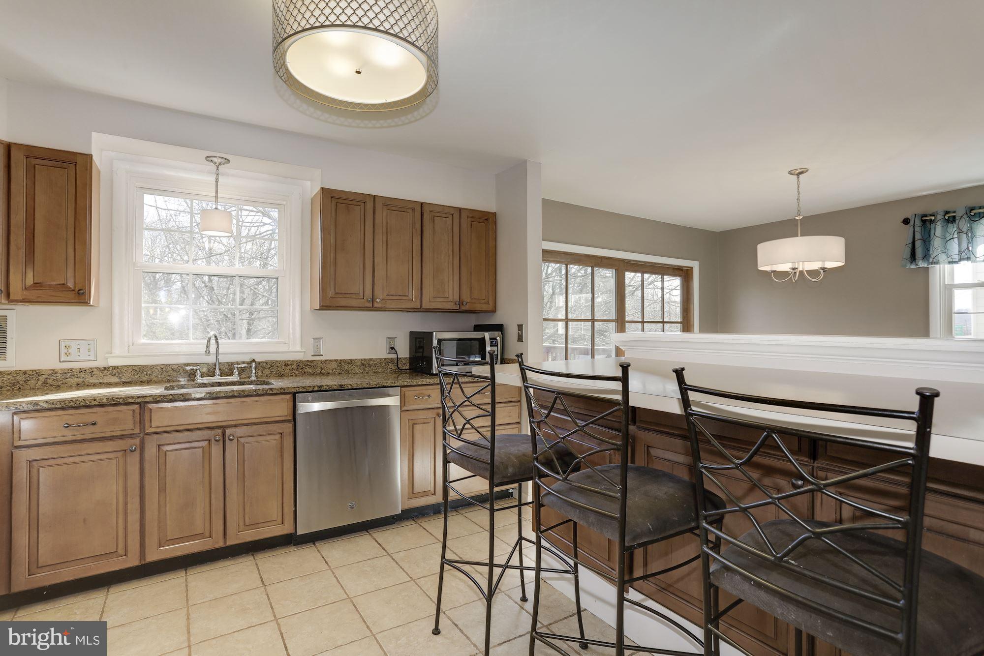 8621 Valleyfield Road Lutherville-Timonium, MD 21093 - Photo 12 of 29 Granite counters and maple cabinets