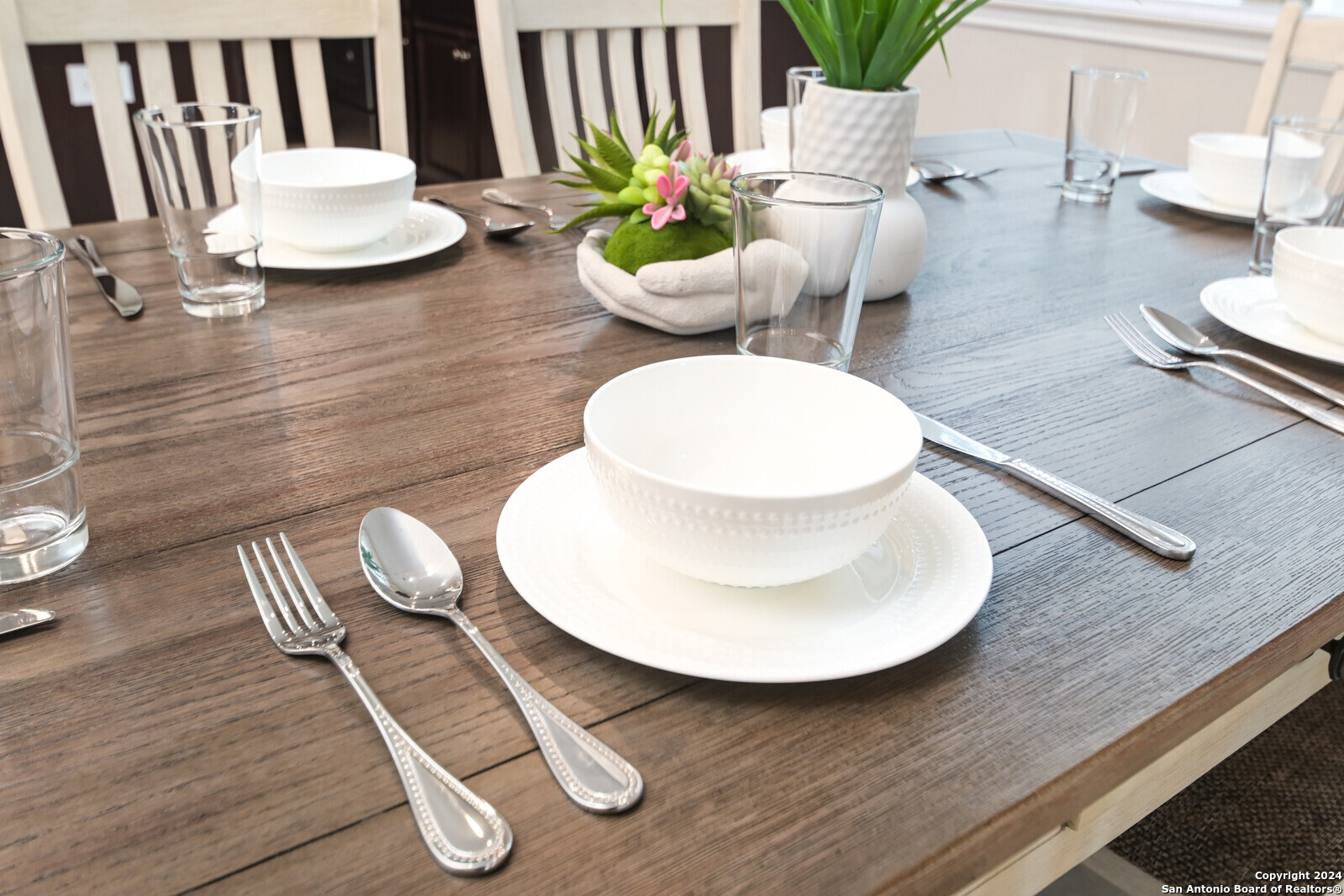 2411 Verona Way San Antonio, TX 78259 - Photo 9 of 22 a kitchen with a table and chairs