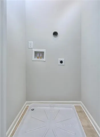 a view of swimming pool with a yard in front of it