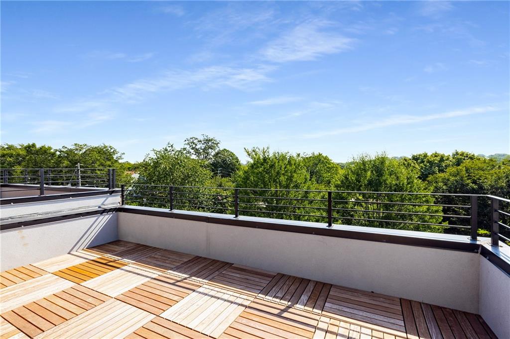 105 Georgia Avenue Southeast, Unit 8 Atlanta, GA 30312 - Photo 22 of 33 a view of balcony with furniture