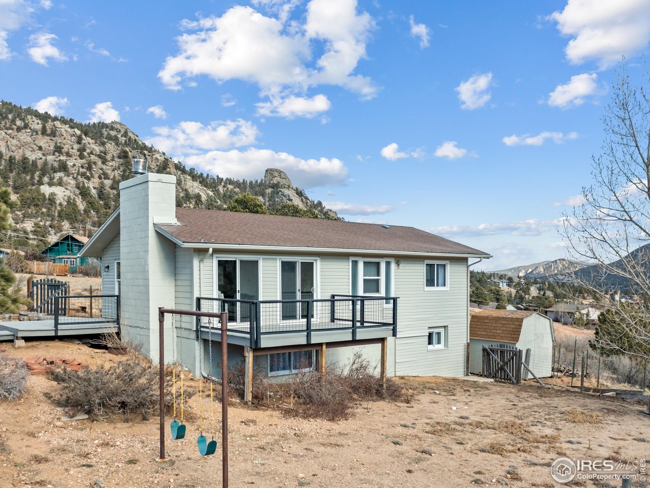 Exterior with Main Level Deck With Views