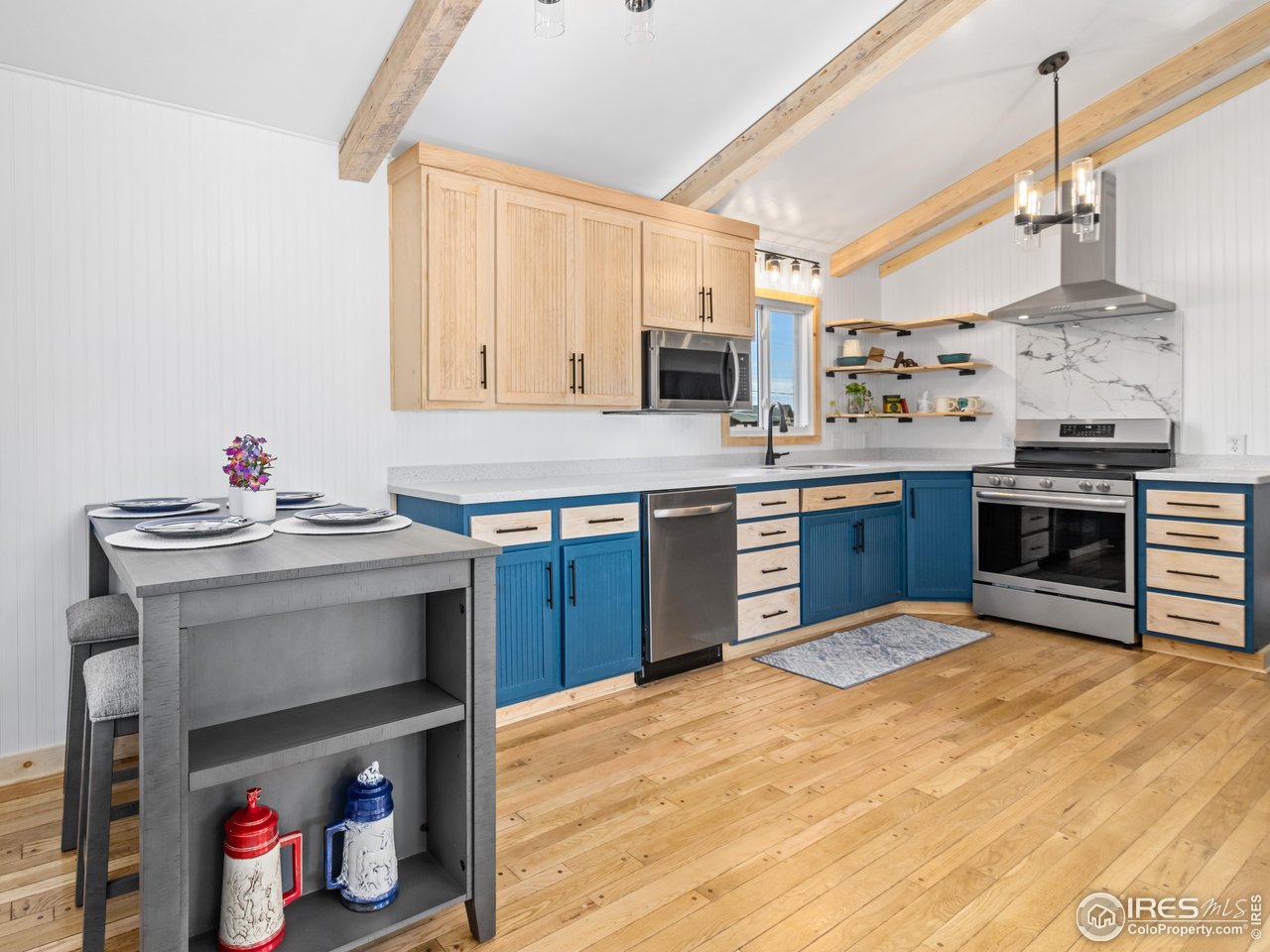 1873 Ranch Circle Estes Park, CO 80517 - Photo 6 of 33 Totally Refurbished Kitchen and New Lighting Throughout
