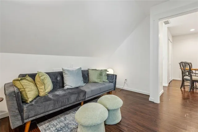 a close up of a white curtain