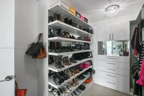 a view of a city with tall buildings