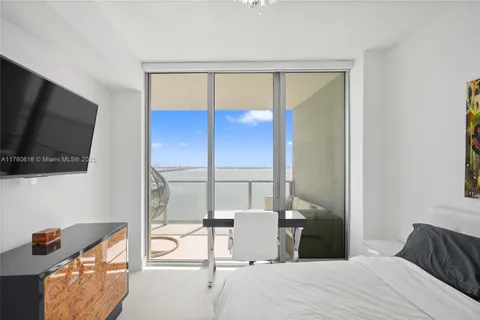 a view of a city with tall buildings