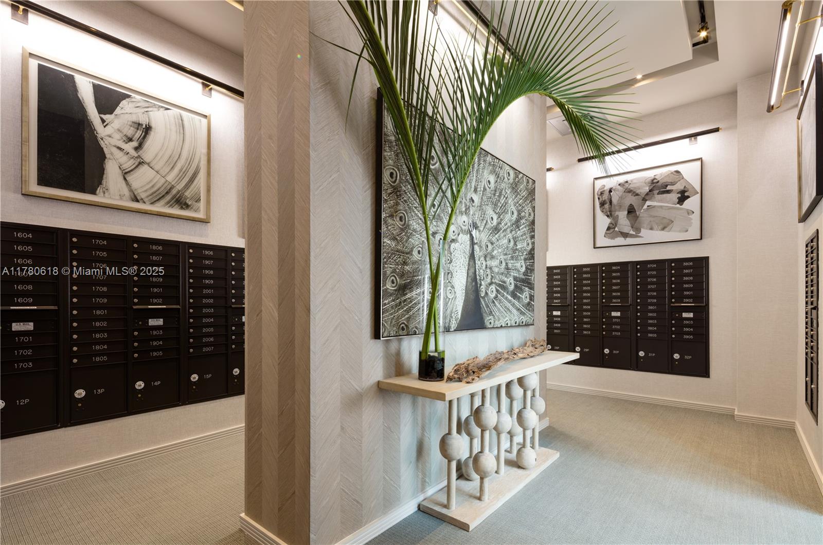 2900 Northeast 7th Avenue, Unit 1905 Miami, FL 33137 - Photo 74 of 82 a view of a hallway with wooden floor and windows