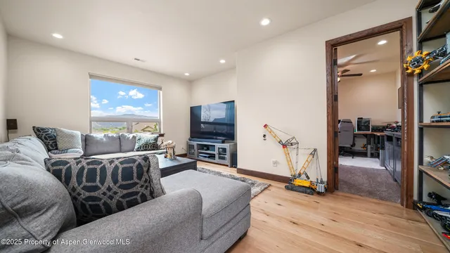 a view of a workspace with furniture