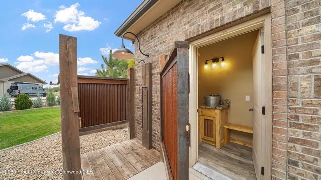 a very nice looking kitchen with a large window