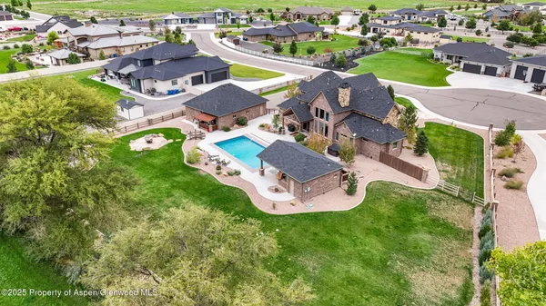 a view of a city with a lake