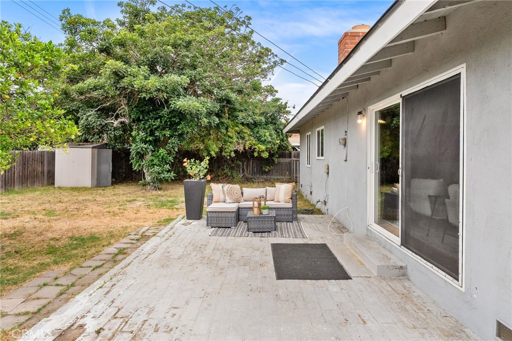 13361 Roxey Drive Garden Grove, CA 92843 - Photo 22 of 31 a view of outdoor space deck and living room