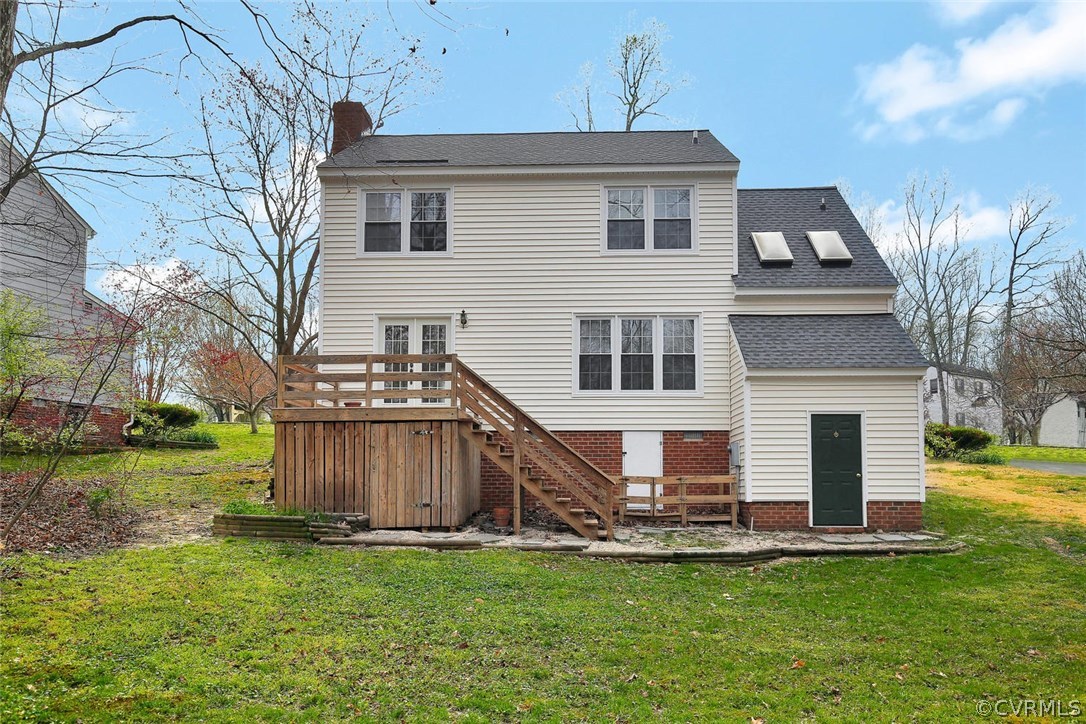 4732 Cedar Cliff Road Chester, VA 23831 - Photo 24 of 25 a house with garden in front of it