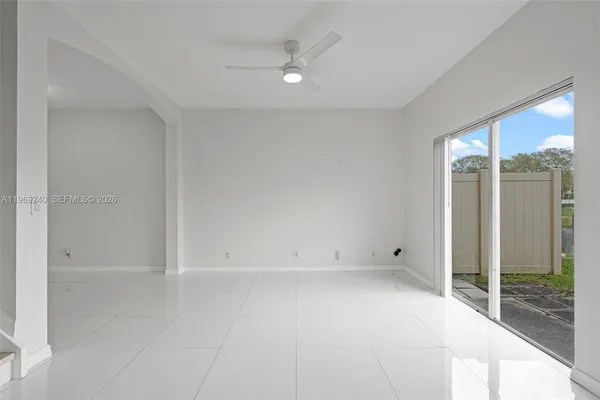 a view of room with window
