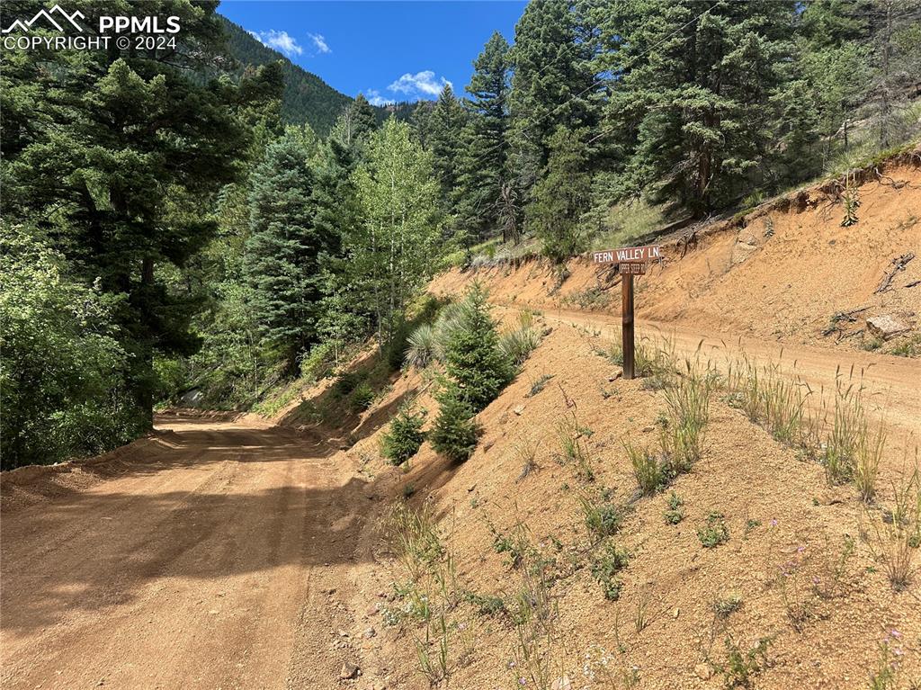 272 Fern Valley Road Manitou Springs, CO 80829 - Photo 15 of 21 a view of mountain view with yard