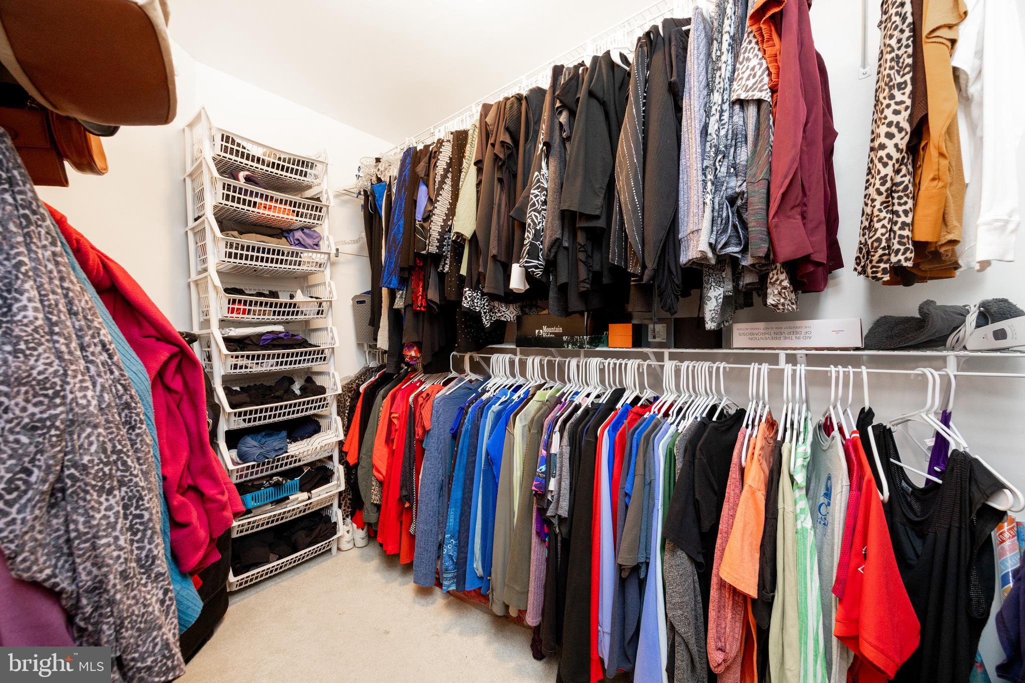 612 Churchill Road Chester Springs, PA 19425 - Photo 10 of 33 a view of walk in closet with clothes and shoes
