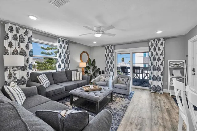 a view of a room that has a window and closet