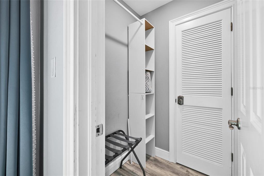 812 Gulf Boulevard, Unit 3 Indian Rocks Beach, FL 33785 - Photo 22 of 62 a view of a room that has a window and closet