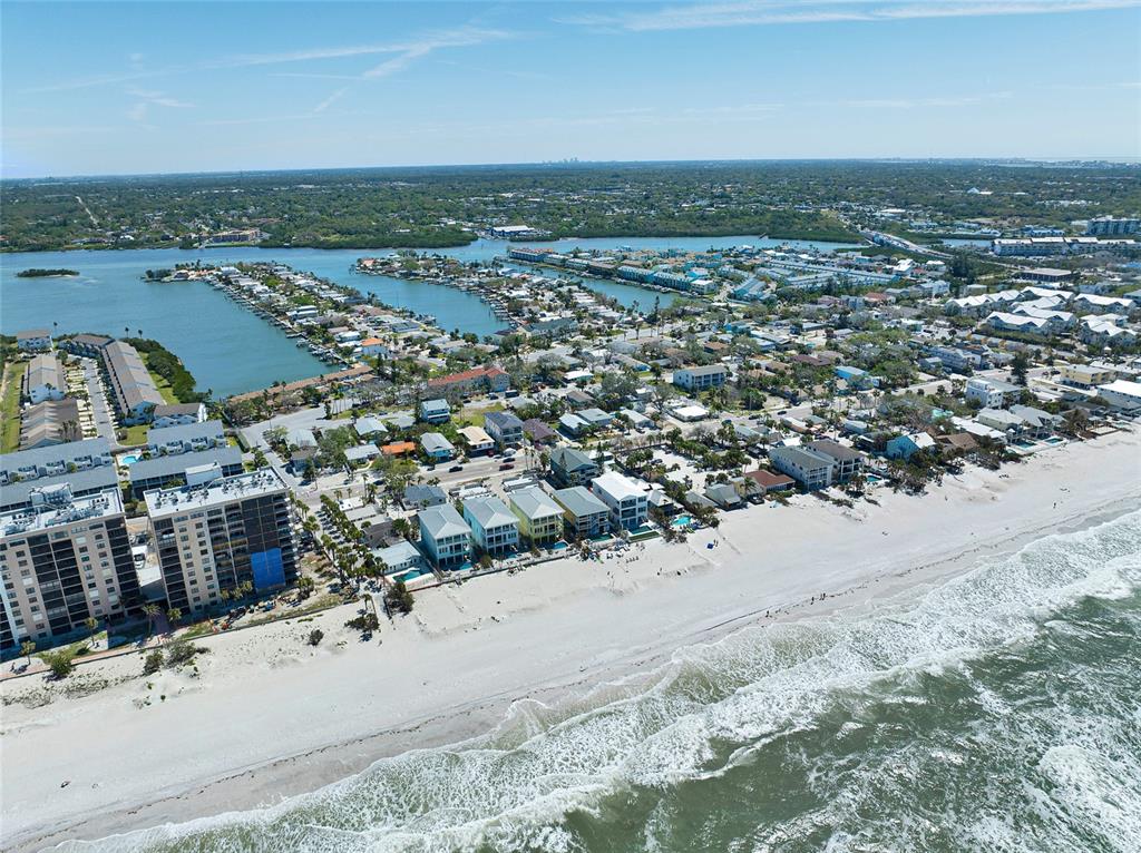 812 Gulf Boulevard, Unit 3 Indian Rocks Beach, FL 33785 - Photo 58 of 62 an aerial view of a city